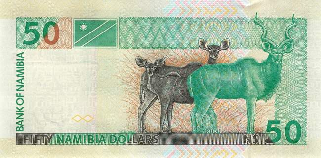 Namibia p8b 50 Dollar